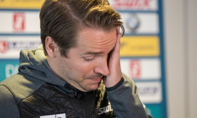 image: Gråtkvalt Svendsen legger opp:- Det er sjanseløst for min del nå